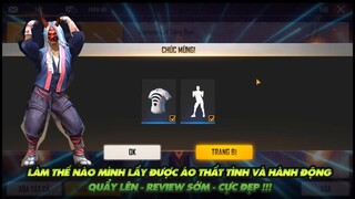 FREE FIRE| LÀM THẾ NÀO MÌNH NHẬN TRƯỚC ĐƯỢC HÀNH ĐỘNG VÀ ÁO THẤT TÌNH MỚI - REVIEW HÀNH ĐỘNG CỰC ĐẸP