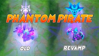 MLBB Roger Revamp Phantom Pirate VS OLD Skin Comparison