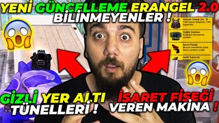 YENİ GÜNCELLEME GELDİ! KİMSENİN BİLMEDİĞİ YERLER?! PUBG Mobile Erangel 2.0 90 FPS