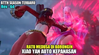 XIAO YAN NGAMUK MEDUSA TERLUKA DI MEDAN PERANG - Alur BTTH EPISODE 64