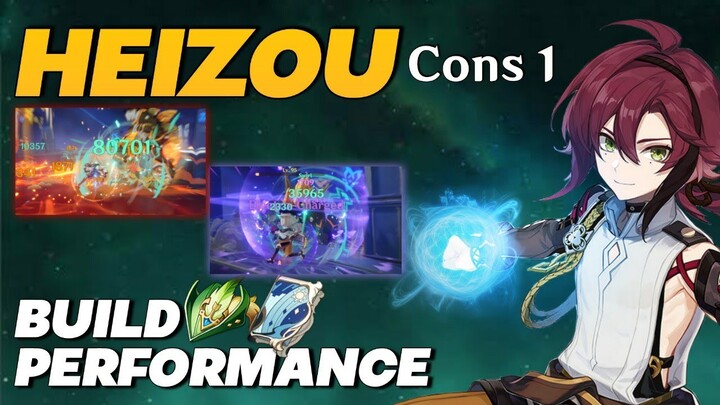 Build & Performa Heizou C1 ! Pukulan Sakit DPS Bintang 4 - Genshin Impact