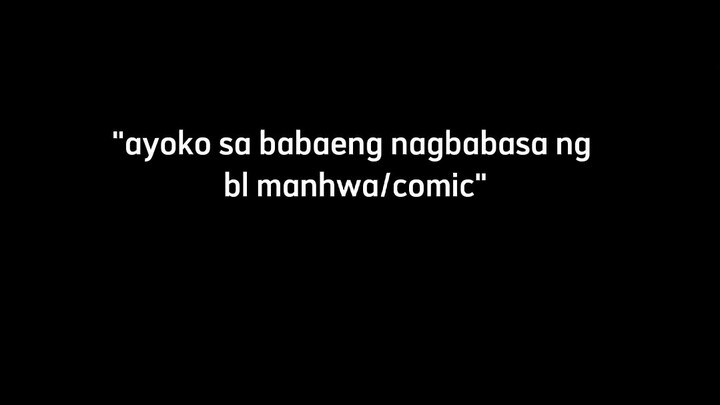 no one ask your opinion~~(kaya shut up kana lng oki?😙)