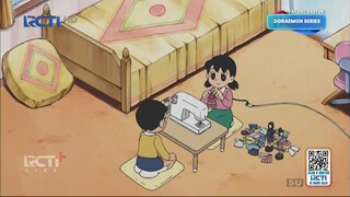 Doraemon - Kain Katun Terbang Ke Angkasa | Burung Pengumpul Gosip