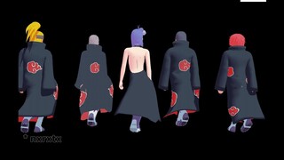 Paradinha【NARUTO MMD】AKATSUKI*ITACHI*DEIDARA*SASORI*HIDAN*KONAN