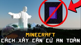 Minecraft Cách Xây Nhà AN TOÀN 99% Trong 2Y2C!