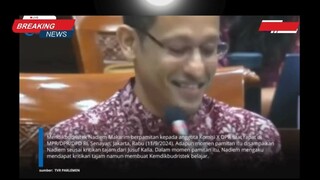 Jawaban Nadiem usai Kena Kritik Pedas dari Jusuf Kalla Sekaligus Pamit dan Beri Puisi