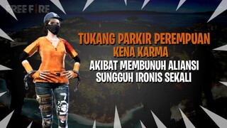 TUKANG PARKIR VERSI PEREMPUAN KENA KARMA ALIANSI!