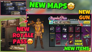 Metro Royale 3.0 | New Royale Pass & New Gold 💰 (500k) & Many More Coming 😍 | Pubg Metro Royale