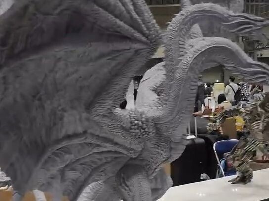 King Ghidorah appears! ! 2023WF Japan Summer Exhibition EZHOBI Booth