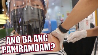 FIRST EXPERIENCE NG VACCINE! (ANO ANG PAKIRAMDAM?)