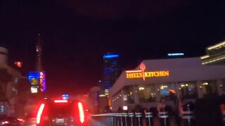 Visiting Las Vegas first week reopen, and drive tour though Las Vegas strip at night