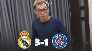 REAL MADRID 3-1 PSG, LỘI NGƯỢC DÒNG KINH ĐIỂN | REACTION