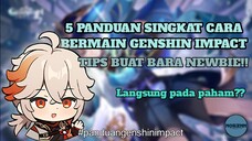 Tips dan Panduan Singkat Cara Bermain Genshin Impact Untuk AR 45 Kebawah | #panduangenshinimpact