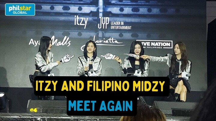 K-pop girl group ITZY reunites with Filipino MIDZY during their pre-concert fanmeet