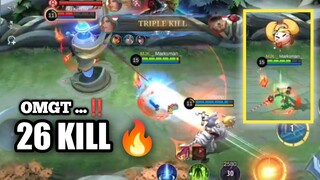 MANIAC 🔥 LanceloT Top Global KDA 26-0-12 | GAMEPLAY TERBAIK LANCELOT 2023 • MOBILE LEGENDS INDONESIA