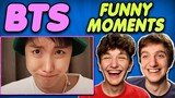 BTS TRY NOT TO LAUGH (US EDITION) REACTION!! (BTS Funny Moments Reaction)