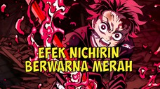 Apa efek dari nichirin berwarna merah di kimetsu no yaiba