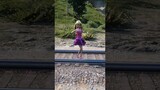 Barbie meets Thomas The Train #shorts