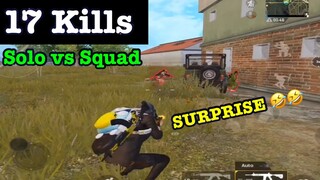 Surprising Enemy | Solo vs Squad | PUBG MONILE - IPAD MINI 5