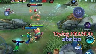 Franco first GAMEPLAY AFTER BAN haha, who miss him?!