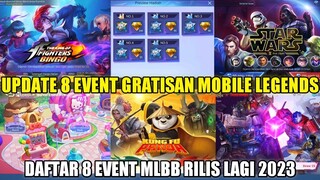 UPDATE!! 8 EVENT GRATISAN MOBILE LEGENDS 2023 | DAFTAR 8 EVENT MLBB YANG AKAN RILIS LAGI 2023