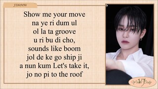 TREASURE T5 'MOVE' Easy Lyrics