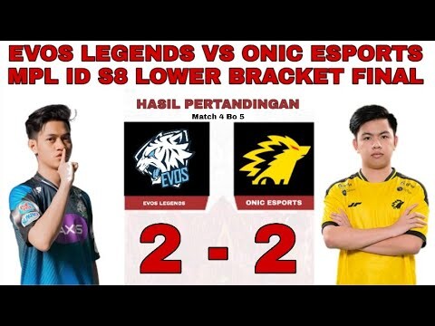 MPL ID S8 Playoffs Day 4 EVOS vs ONIC Match 4