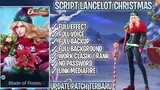 Script Skin Lancelot Special Christmas Full Effect + Sound No Password Patch Terbaru |Mobile Legends