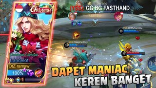 MANIAC, AGGRESSIVE LANCELOT VS YSS 🔥🔥🔥 | LANCELOT GAMEPLAY | MLBB