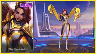 ESMERALDA HERO SKIN EFFECT | ESMERALDA THE FORESEER SKIN GAMEPLAY | ESMERALDA NEW SKIN [JUNE 2021]