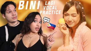 VOCAL MONSTERS! Waleska & Efra react to BINI : ‘Lagi’ Dance and Vocal Practice