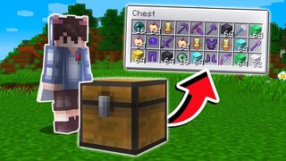 MINECRAFT TAPI SEMUA CHEST BERISI ITEM OVERPOWER! (Very Easy)