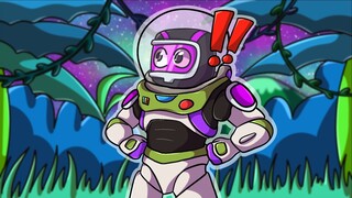 MINECRAFT pero soy BUZZ LIGHTYEAR por UN DÍA 🚀 MINECRAFT x Lightyear DLC español