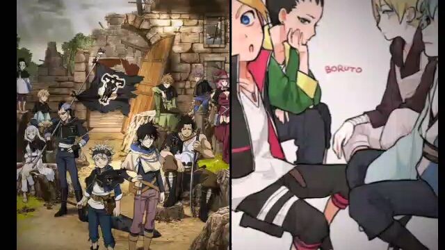 Guys, did you choose boruto or black clover, what do you think is better?🤔🤔