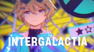 【原神MMD/模型改】甜酷味的赛博帅哥！空的INTERGALACTIA！