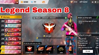 [Garena Freefire] Highlights Hành Trình Từ Vàng Lên Huyền Thoại Mùa 8 | Mạnh Funky