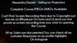 Alexandra Danieli Course Selling for Projectors download