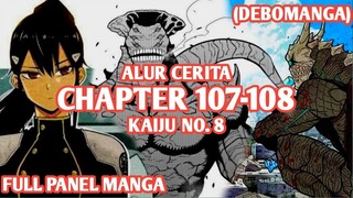 Alur Cerita KAIJU NO. 8 Chapter 107,108 - KYUKAIJU TERLALU KUAT UNTUK KAFKA, MINA BANGKIT KEMBALI