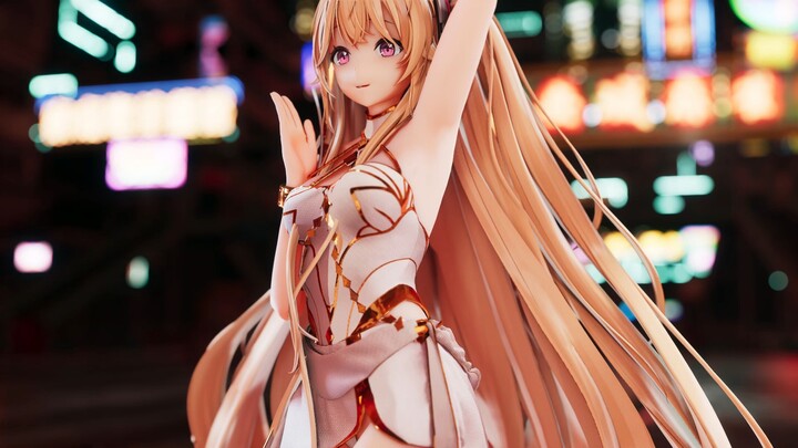 [Azur Lane/Fabric Solution] ภาพอันล้ำค่าของ Anchorage ที่กำลังออกจากท่าเรือ