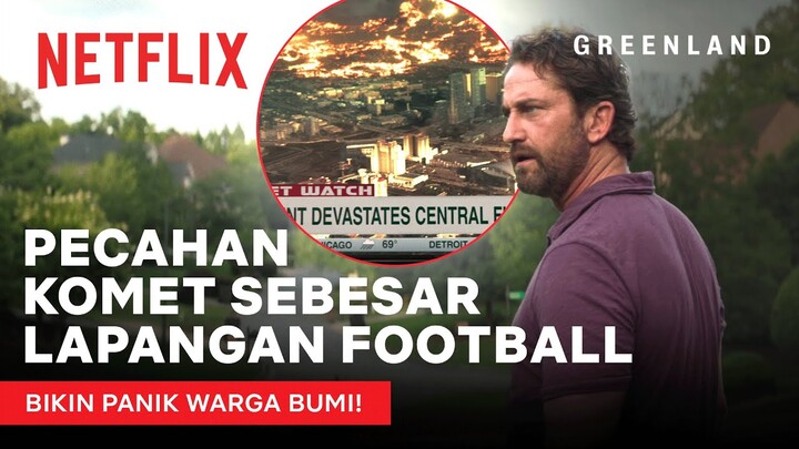 Komet Segede Stadion, Level Kerusakan Satu Kota | Greenland