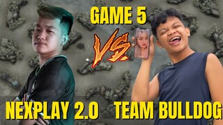 GAME 5 NEXPLAY 2.0 VS TEAM BULLDOG ANG PAGHAHARAP