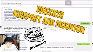 WRECKER LAPTRIP "Nireport ang ML dahil delay"