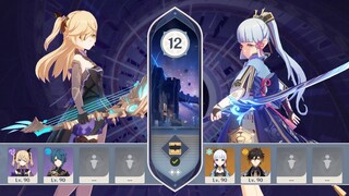 2.6 Spiral Abyss Floor 12 with Fischl and Ayaka as main DPS (9 stars) Duo