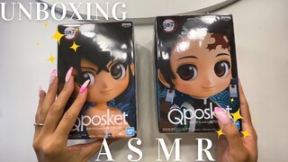 ASMR Unboxing|Demon Slayer Q Posket Figurines￼| Tanjiro & Inosuke