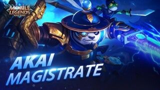 Akai New Skin | Magistrate | Mobile Legends: Bang Bang!