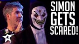 TERRIFYING Act SHOCKS Simon Cowell on Britain's Got Talent | Magicians Got Talent