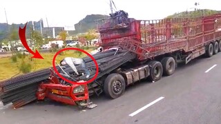 Heavy Machinery Fail Compilation!【2023 ---Truck & Car Fails ,UNBELIEVABLE IDIOTS TRUCK DRIVERS FAILS