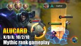 ALUCARD mythic rank gameplay | Mythic rank gameplay [K2 Zoro]
