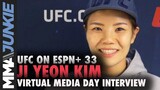 Ji Yeon Kim aims to spoil Alexa Grasso's 125 debut | UFC on ESPN+ 33 pre-fight interview