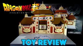 TOY REVIEW! Unboxing Dragon Ball Super Dragon Stars World Martial Arts Tournament Stage Playset